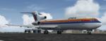 FSX/P3D  Boeing 727-200 United Airlines 1980's livery package v2